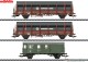 Märklin 46569, EAN 4001883465692: H0 Rungenwagen-Set 2 Stahlröhren-Beladung DB