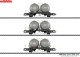 Märklin 46632, EAN 4001883466323: H0 Kugelbehälterwagen-Set Uces und Ucs-y