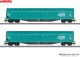 Märklin 47164, EAN 4001883471648: H0 4-achsiges Schiebeplanenwagen-Set Rils VI