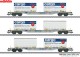 Märklin 47463, EAN 4001883474632: SBB Cargo Container Flat Car Set