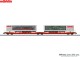 Märklin 47477, EAN 4001883474779: H0 Doppel-Taschenwagen Sdggmrss 738