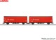 Märklin 48230, EAN 4001883482309: H0 Großraum-Schiebewandwagen als Doppeleinheit Hirrs-tt 325 DB AG