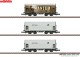 Märklin 86360, EAN 4001883863603: Z 3-tlg. Wagenset Schiebeplanenwagen Captrain ERR