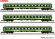 Märklin 87403, EAN 4001883874036: Z Schnellzugwagen-Set