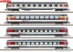 Märklin 87663, EAN 4001883876634: Type EW IV Passenger Car Set