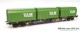 Model Trein Express 1001, EAN 2000075302540: H0 Containertragwagen VAM
