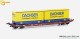 Mehano 28409, EAN 4250528624653: H0 DC Containerwagen Sgkkms 698 DB Cargo