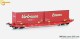 Mehano 28410, EAN 4250528624660: H0 DC Containerwagen Sgkkms 698 DB Cargo