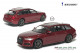 MiniChamps 870018114, EAN 4012138162990: Audi A6 Avant 2018 rotmet.