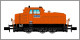 NME Nürnberger Modell-Eisenbahn 123400, EAN 4260365913704: N digital Rangierdiesellok DHG 500 RAG