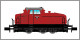 NME Nürnberger Modell-Eisenbahn 123401, EAN 4260365917764: N digital Rangierdiesellok DHG 500 MHE
