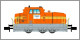 NME Nürnberger Modell-Eisenbahn 123601, EAN 4260365913735: N digital Rangierdiesellok DHG 700 Elbkies