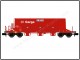 NME Nürnberger Modell-Eisenbahn 202605, EAN 4260365910581: N Kies/Schotterwagen DBAG