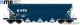 NME Nürnberger Modell-Eisenbahn 506683, EAN 4251921803232: H0 AC Getreidewagen Tagnpps 102m³, blau, VTG, geänderte Wag.nr. VI