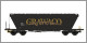 NME Nürnberger Modell-Eisenbahn 513600, EAN 4260365917948: H0 DC Getreidewagen Grawaco