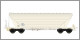 NME Nürnberger Modell-Eisenbahn 513606, EAN 4260365918006: H0 DC Getreidewagen Total Care