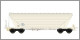 NME Nürnberger Modell-Eisenbahn 513656, EAN 4260365918846: Getreidewagen Total Care AC