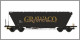 NME Nürnberger Modell-Eisenbahn 513690, EAN 4260365918051: H0 DC Getreidewagen Grawaco
