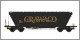 NME Nürnberger Modell-Eisenbahn 513695, EAN 4260365918860: Getreidewagen Grawaco ZS AC