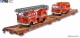NME Nürnberger Modell-Eisenbahn 533604, EAN 4251921801634: H0 DC Flachwageneinheit Laads TWA 1060