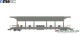 NME Nürnberger Modell-Eisenbahn 536664, EAN 4251921807810: H0 Mittelwagen Zug #43 überda