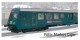 NME Nürnberger Modell-Eisenbahn 538590, EAN 4251921805069: H0 DC/DCC BLS Steuerwagen #942 dunkelgrün,VI