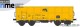 NME Nürnberger Modell-Eisenbahn 540642, EAN 4251921803935: H0 DC Offener Güterwagen Eamnos 11,54m MFI, gelb, geänd. Wag.nr. VI