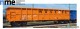 NME Nürnberger Modell-Eisenbahn 554650, EAN 4251921804369: H0 AC Hochbordwagen Eanos 15,74m WASCOSA, orange, VI