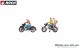 Noch 15904, EAN 4007246159048: H0 Motorradfahrer