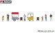 Noch 16229, EAN 4007246162291: H0 Figuren-Themenwelt Eis und Hot Dog