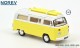 Norev 841101, EAN 2000075424303: 1:43 VW T2b Camper Van 1973 gelb/weiß