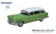 Oxford 87BCE54003, EAN 2000075543035: 1:87 Buick Century Estate Wagon 1954 grün/weiß