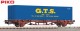 Piko 27700, EAN 4015615277002: H0 DC Containertragwagen GTS FS