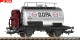 Piko 27715, EAN 4015615277156: H0 DC Kesselwagen ESSO DSB mit Bremserhaus III