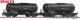 Piko 28311, EAN 4015615283119: H0 DC 2er Set Kesselwagen 406Ra PKP IV