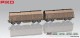 Piko 28317, EAN 4015615283171: H0 DC 2er Set Teleskophaubenwagen ÖBB IV