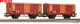Piko 28328, EAN 4015615283287: H0 DC 2er Set Gedeckter Güterwagen FS III