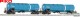 Piko 28343, EAN 4015615283430: H0 DC 2er Set Knickkesselwagen RTI