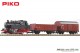 Piko 37120, EAN 4015615371205: G Start-Set Güterzug BR 80 (inkl. Sound+Dampf)