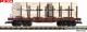 Piko 38799, EAN 4015615387992: G Rungenwagen PRR mit Holzladung