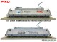 Piko 51110, EAN 401561551110: H0 DC analog E-Lok BR 101 PIKO Jubiläumslok