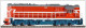 Piko 52708, EAN 4015615527084: H0 DC analog Diesellok DF7C Guangzhou Railways