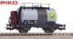 Piko 54688, EAN 4015615546887: H0 DC Kesselwagen SNCB mit Bremserhaus III