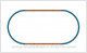 Piko 55365, EAN 4015615553656: Bettung für A-Gleis Set A + 4 Geraden
