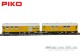 Piko 55919, EAN 4015615559191: H0 AC Sound 2er Set Wohn-/Werkstattwagen 3yg Bahnbau DB AG VI