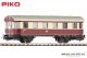 Piko 57633, EAN 4015615576334: H0 DC Personenwagen B 2. Kl. DR III rot