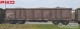 Piko 58237, EAN 4015615582373: H0 DC 2er Set Offene Güterwagen Eaos RCW VI mit Sandladung