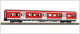 Piko 58504, EAN 4015615585046: H0 DC S-Bahn x-Wagen 2. Klasse DB AG V