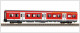Piko 58505, EAN 4015615585053: H0 DC S-Bahn x-Wagen 1./2. Klasse DB AG V