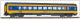 Piko 58679, EAN 4015615586791: H0 DC Personenwagen IC NS V